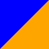 modrá/oranžová
