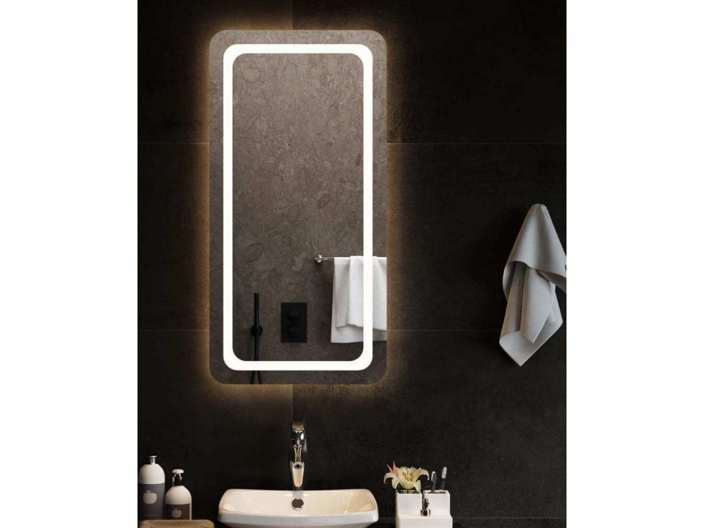 Koupelnové zrcadlo s LED osvětlením 50x100 cm [3154101]