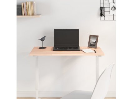 Deska psacího stolu 80 x 40 x 1,5 cm masivní bukové dřevo [356063]