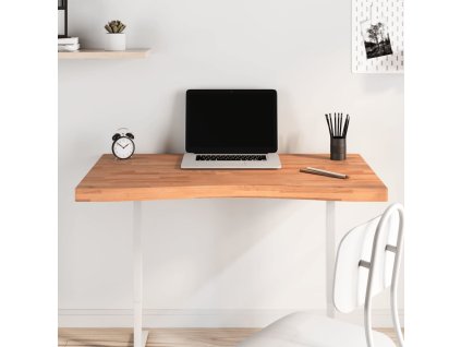 Deska psacího stolu 100 x (55–60) x 4 cm masivní bukové dřevo [356061]