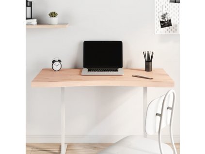 Deska psacího stolu 110 x (50–55) x 4 cm masivní bukové dřevo [356045]