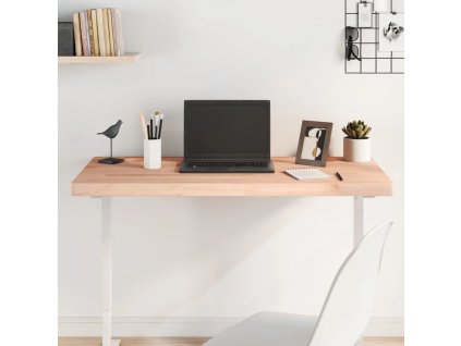Deska psacího stolu 100 x 50 x 4 cm masivní bukové dřevo [356074]