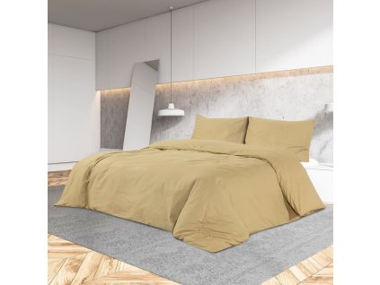 Sada ložního prádla 200 x 220 cm lehké mikrovlákno [136009] (Barva Modrá)