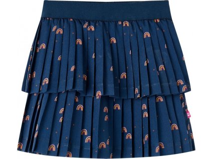 Dětská sukně námořnicky modrá 140 [15100]