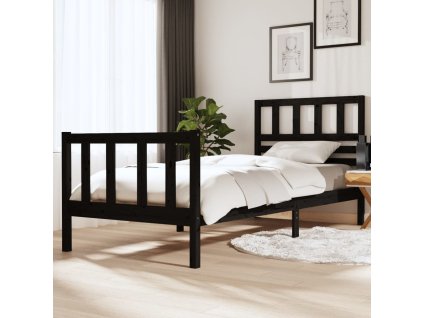 Rám postele masivní dřevo 90 x 200 cm [3101140]