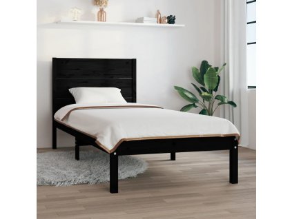 Rám postele masivní dřevo 90 x 190 cm Single [3104122]