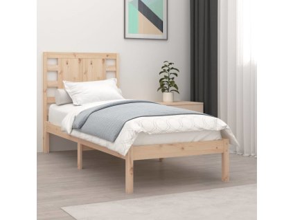 Rám postele masivní dřevo 90 x 190 cm Single [3104183]