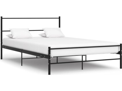 Rám postele kov 120 x 200 cm [284690] (Barva Černá)