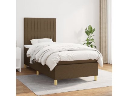 Box spring postel s matrací 80 x 200 cm textil [3142452]