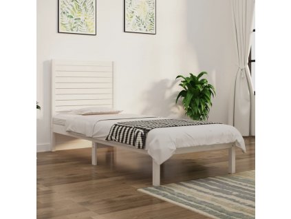 Rám postele masivní dřevo 90 x 190 cm Single [3104574]