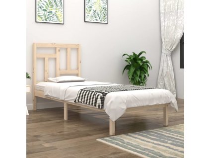 Rám postele masivní borovice 90 x 190 cm Single [3104508]