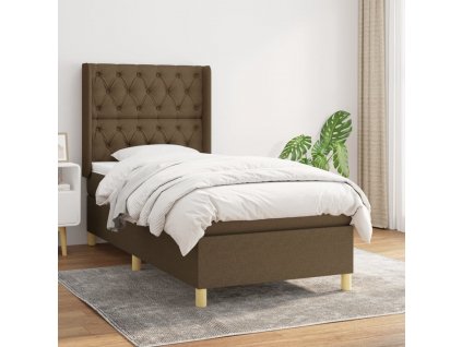 Box spring postel s matrací 80 x 200 cm textil [3132188]