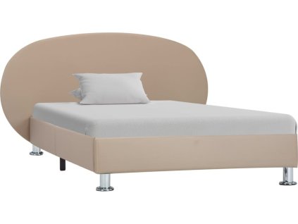 Rám postele umělá kůže 100 x 200 cm [285415] (Barva Šedá)