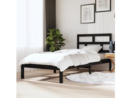 Rám postele masivní dřevo 90 x 190 cm Single [3101185]