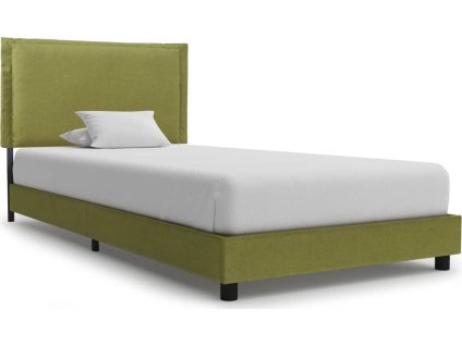 Rám postele textil 90 x 200 cm [280996] (Barva Zelená)