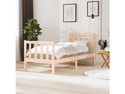 Rám postele masivní dřevo 75 x 190 cm Small Single [3100682]
