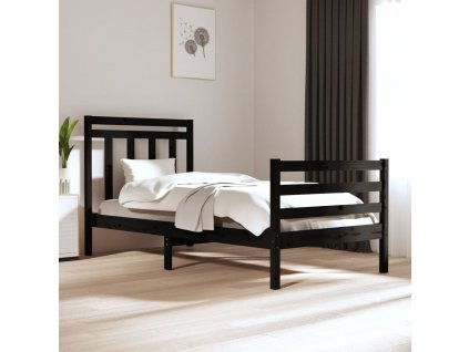 Rám postele masivní dřevo 90 x 200 cm [3105304]