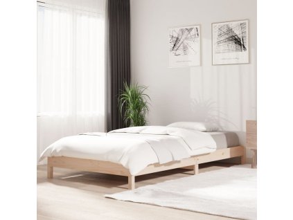 Stohovatelná postel 90 x 190 cm masivní borovice [820402]