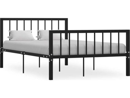 Rám postele kov 120 x 200 cm [284570] (Barva Černá)