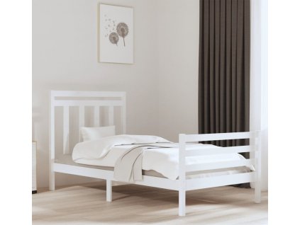 Rám postele masivní dřevo 100 x 200 cm [3105306]