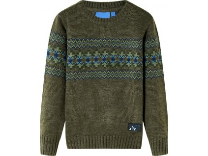 Dětský svetr pletený 128 [14487]