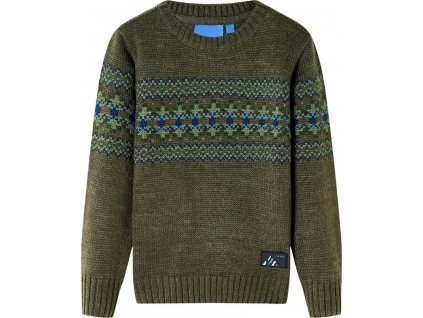 Dětský svetr pletený 104 [14485]