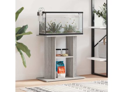 Stojan na akvárium 60 x 30 x 60 cm kompozitní dřevo [833573] (Barva Šedá sonoma)