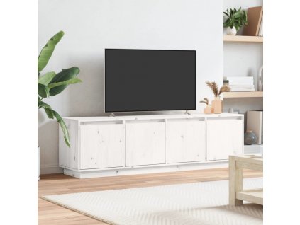 TV skříňka 156 x 37 x 45 cm masivní borové dřevo [840157]