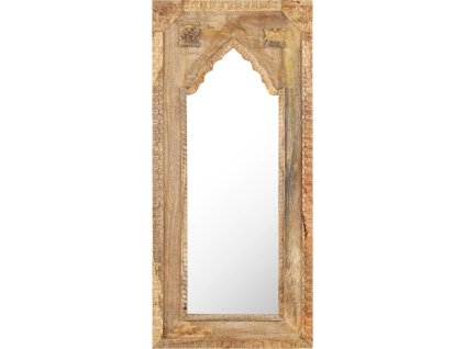 Zrcadlo 50 x 3 x 110 cm masivní mangovníkové dřevo [321650]