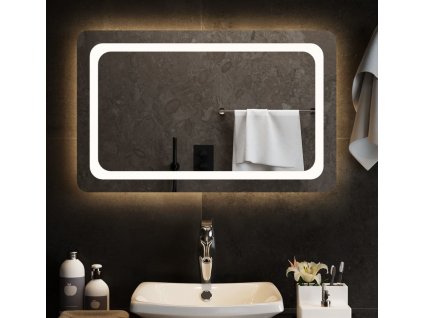 Koupelnové zrcadlo s LED osvětlením 80x50 cm [151786]