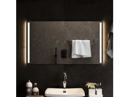 Koupelnové zrcadlo s LED osvětlením 90 x 50 cm [151751]