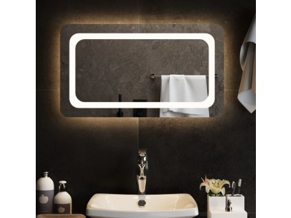Koupelnové zrcadlo s LED osvětlením 70x40 cm [151783]