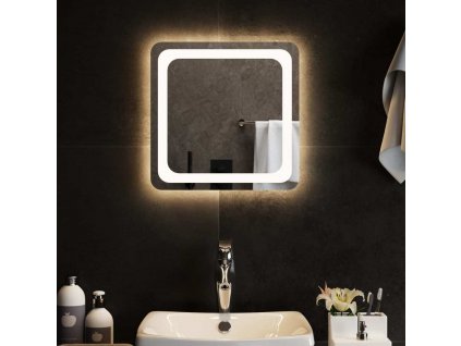 Koupelnové zrcadlo s LED osvětlením 40x40 cm [151776]
