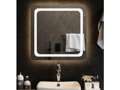 Koupelnové zrcadlo s LED osvětlením 60 x 60 cm [151778]