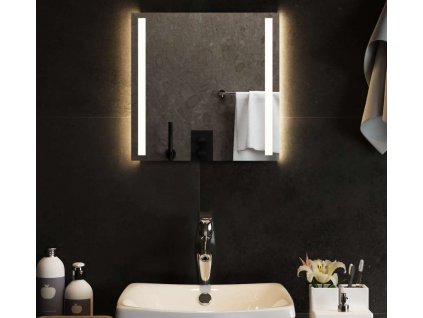 Koupelnové zrcadlo s LED osvětlením 40x40 cm [151738]