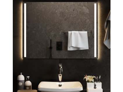 Koupelnové zrcadlo s LED osvětlením 80 x 60 cm [151749]