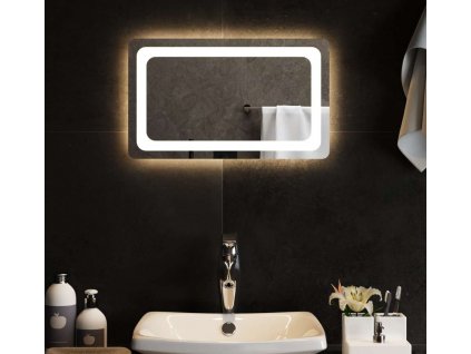 Koupelnové zrcadlo s LED osvětlením 50x30 cm [151780]