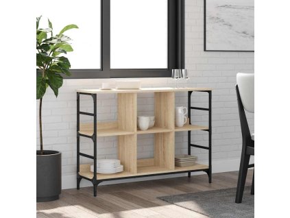 Příborník 102 x 32 x 73,5 cm kompozitní dřevo [837723] (Barva dub sonoma)