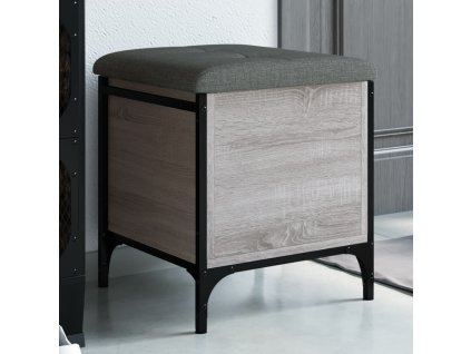 Úložná lavice 42 x 42 x 45 cm kompozitní dřevo [835135]