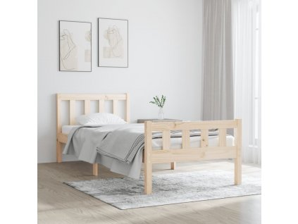 Rám postele masivní dřevo 75 x 190 cm Small Single [810640]