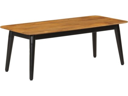 Konferenční stolek 110 x 50 x 40 cm masivní mangovník a železo [356976]