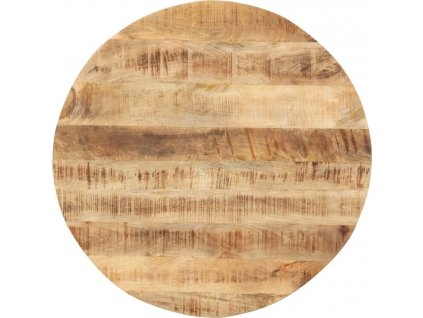 Stolní deska masivní mangovníkové dřevo kulatá 15–16 mm 40 cm [285999]
