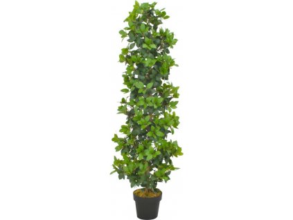 Umělá rostlina vavřín vznešený s květináčem zelená 150 cm [280181]