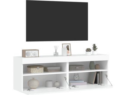 Nástěnné TV skříňky s LED 2 ks 60 x 30 x 40 cm [837184]