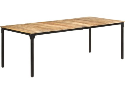 Jídelní stůl 220 x 100 x 76 cm hrubé mangovníkové dřevo [321977]