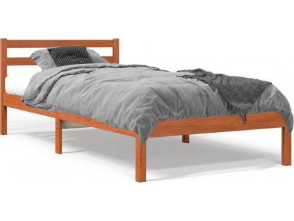 Rám postele 90 x 200 cm masivní borovice [835823]