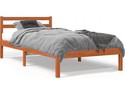 Rám postele 75 x 190 cm Small Single masivní borové dřevo [835808]