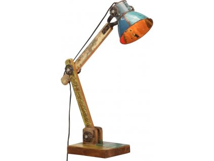 Industriální stolní lampa vícebarevná kulatá 23x18x95 cm E27 [344398]