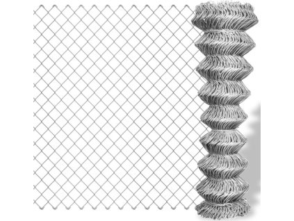 Drátěné pletivo ocel 1,5 x 25 m [141493] (Barva Stříbrná)
