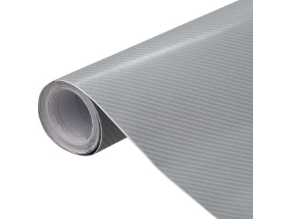 Fólie na auto 2 ks 4D 100 x 150 cm [210728] (Barva Stříbrná)